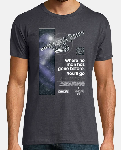 T-shirt enterprise ncc-1701