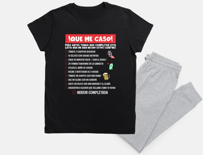 Pyjama enterrement célibataire prêt