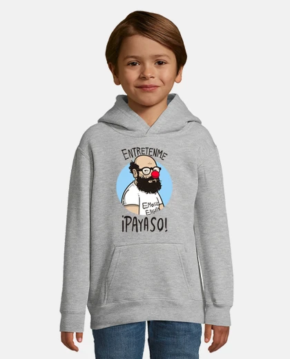 Kids entertain me clown - child sweatshirt