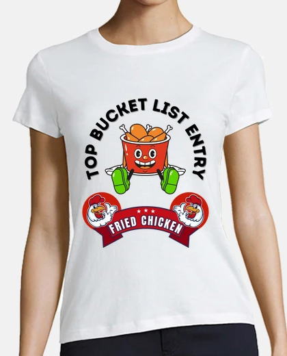 Playera Entrada de la lista de deseos  pollo fr