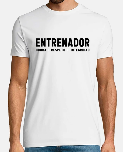 Camiseta Entrenador - Honra - Respeto - Integridad