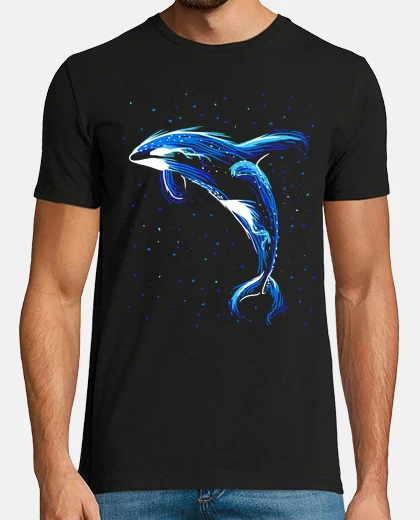 Tee-shirt épaulard lumineux