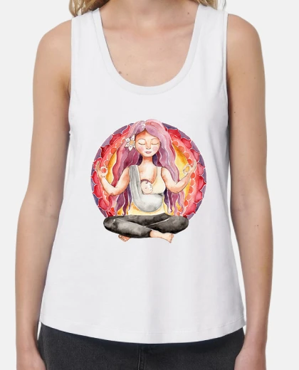 Tee-shirt épaule large femme mamiyogui