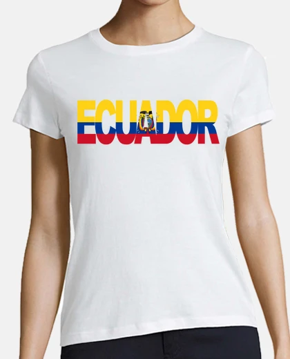 Tee-shirt equateur (drapeau)