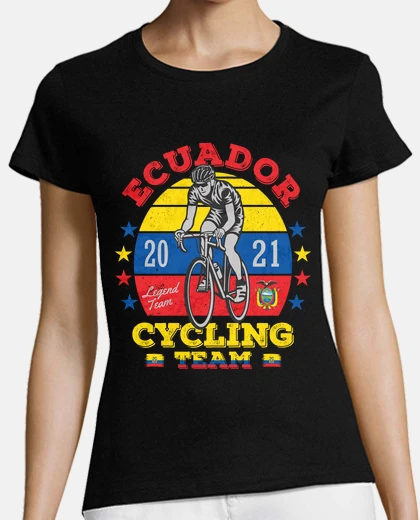 Tee-shirt équipe cycliste équatorienne bicicleta 