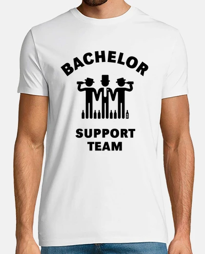 Tee-shirt équipe de soutien aux célibataires - no