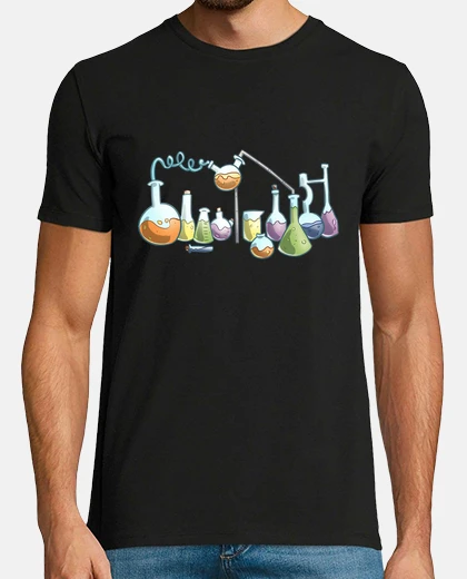 Tee-shirt équipement de laboratoire scientifique