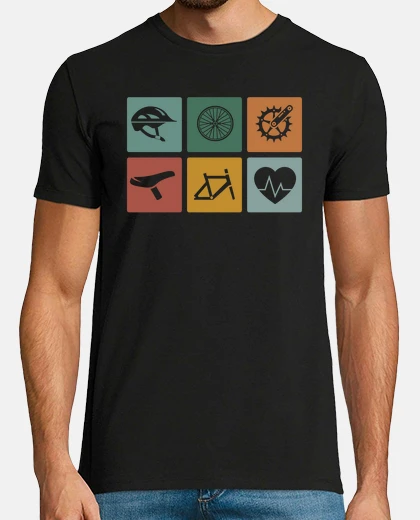 Tee-shirt Équipement vélo humour sport cycliste