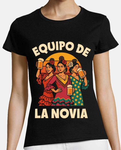 Playera Equipo de la Novia Despedida de Soltera