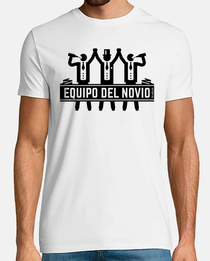 equipo del novio - despedida de soltero - negro