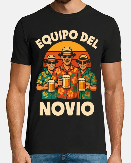 Camiseta Equipo del Novio Despedida De Soltero