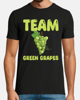 equipo de uvas verdes