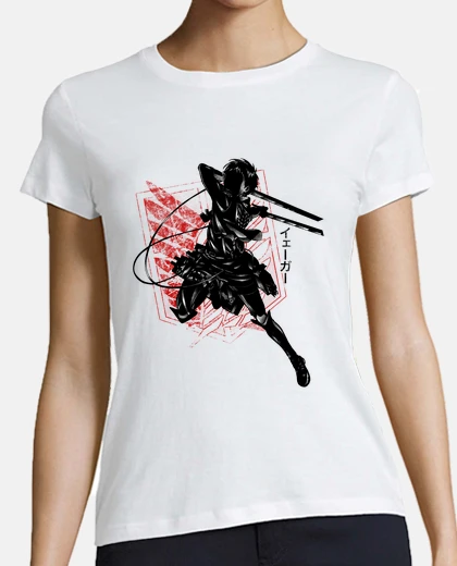 T-shirt eren cri cremisi