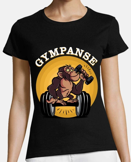 Camiseta ¿Eres tan fuerte como el mono de entren