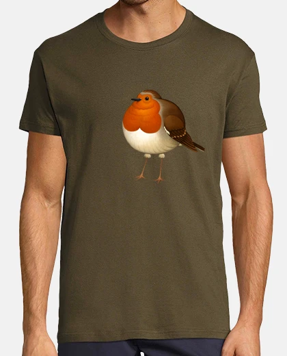 T-shirt erithacus paffuto