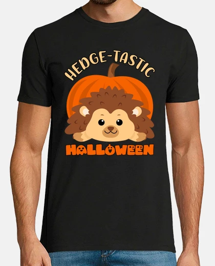 Camiseta erizo de halloween
