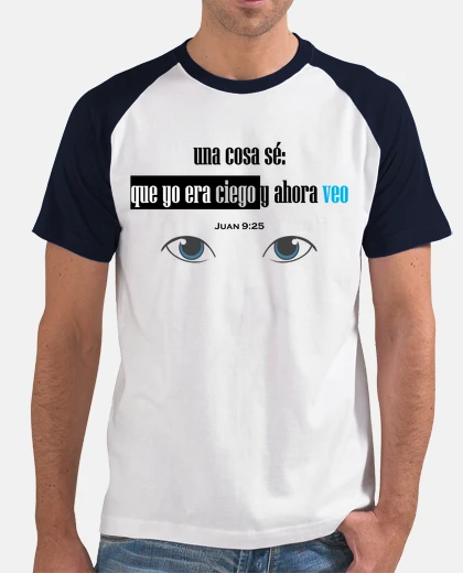 T-shirt Ero già cieco time vedo