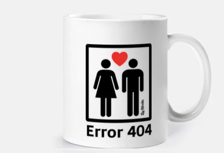 Mug Erreur 404 (noir)