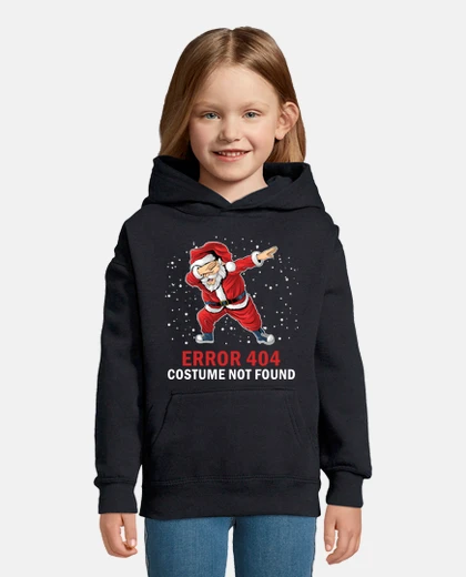 Kids error 404 costume not found christmas