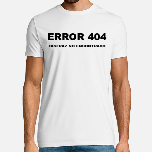 error 404. disfraz no encontrado
