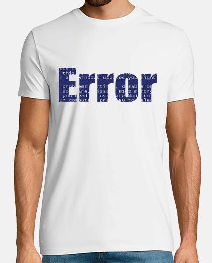 T-shirt errore anca all blu / in form atica