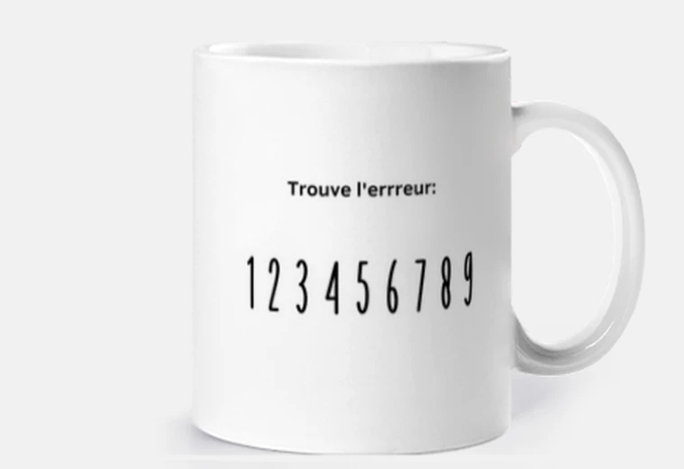 Mug errreur