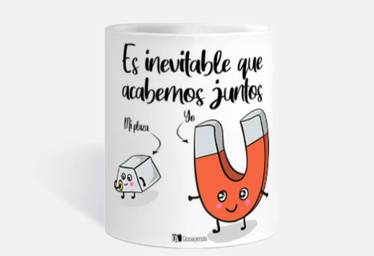 Taza Es inevitalbe que acabemos junto, yo y mi plaza