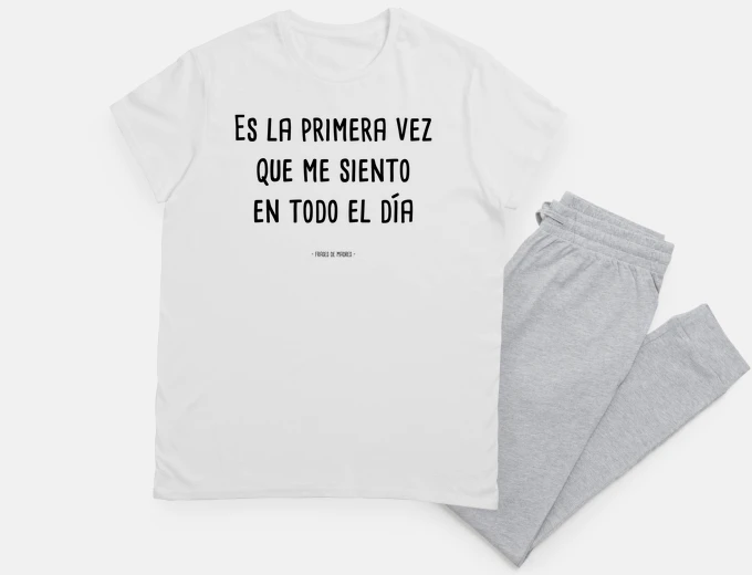 Pijama Es la primera vez - Frases de Madres