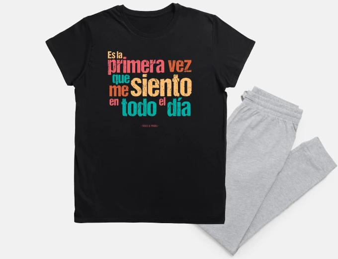 Pijama Es la primera vez - Frases de Madres