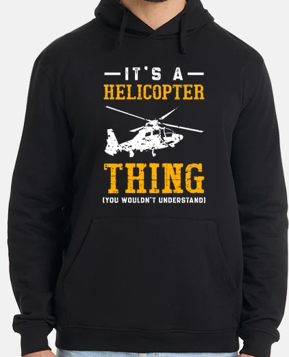 Sudadera es una camiseta de helicóptero