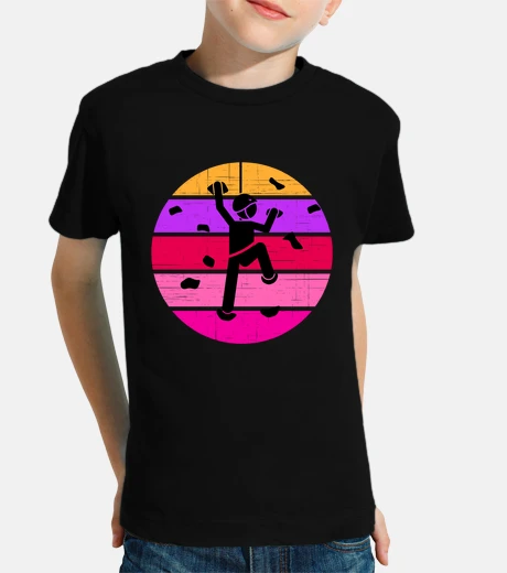 Ropa escalador de rocas niña retro mujeres r
