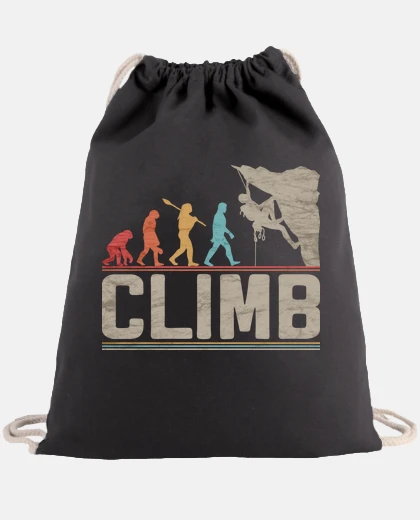 Bolsa escalar evolución escalada escalador