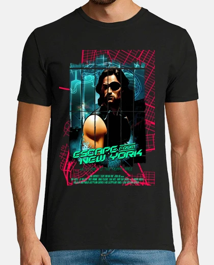 Camiseta Escape from New York -black-