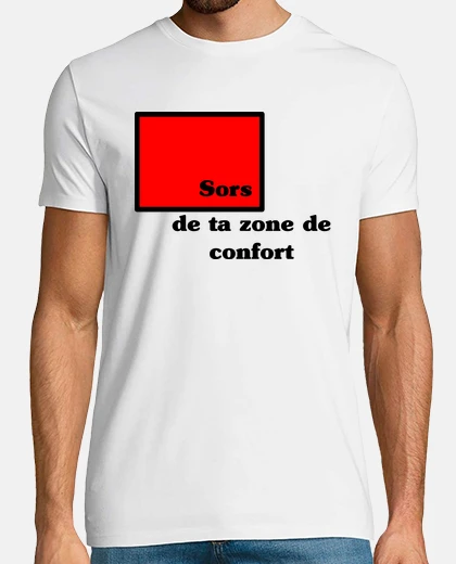 T-shirt esci dalla tua zona con forte