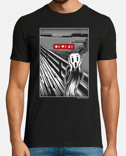 Tee-shirt esclave de réseau social