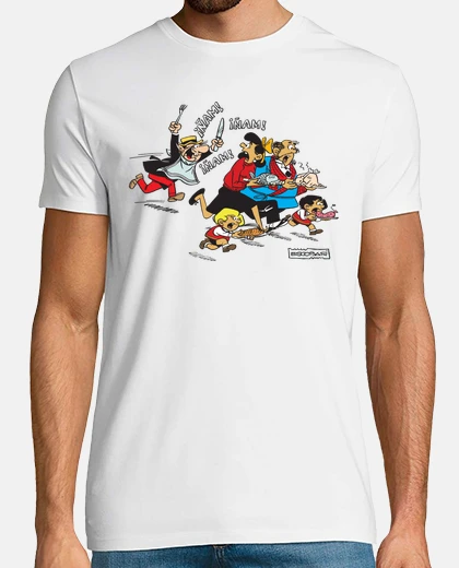 Camiseta Escobar familia color