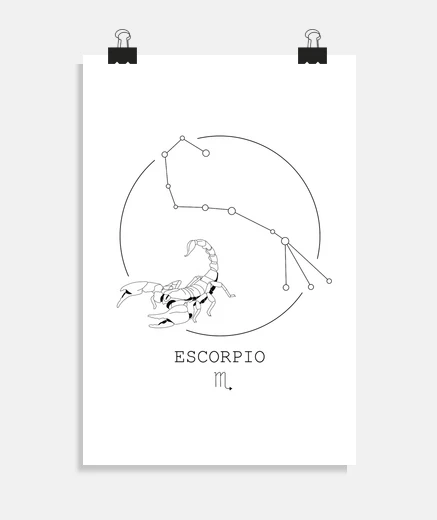 Póster Escorpio 