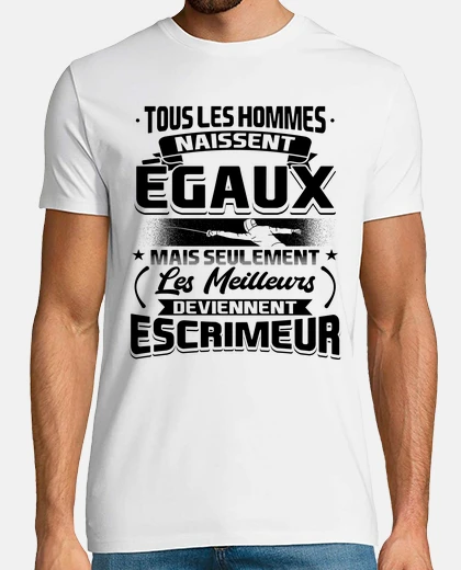 Tee-shirt Escrime Escrimeur