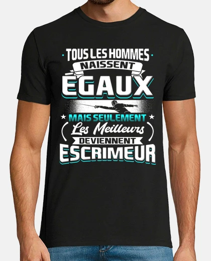 Tee-shirt Escrime Escrimeur