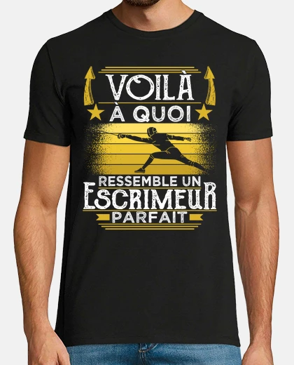 Tee-shirt Escrime Escrimeur