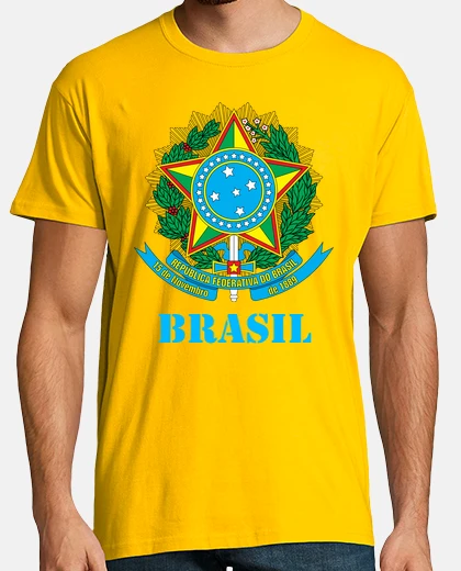 Camiseta Escudo de Brasil