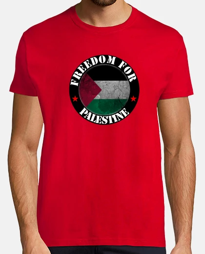 Camiseta Escudo Palestina Freedom for Palestine
