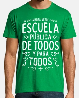 Camiseta educacion publica sale