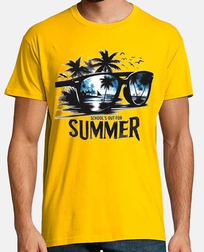 Camiseta Escuelas cerradas por el verano el últi