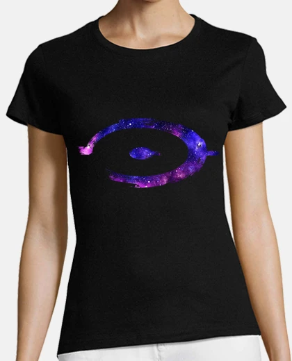 Tee-shirt espace violet halo