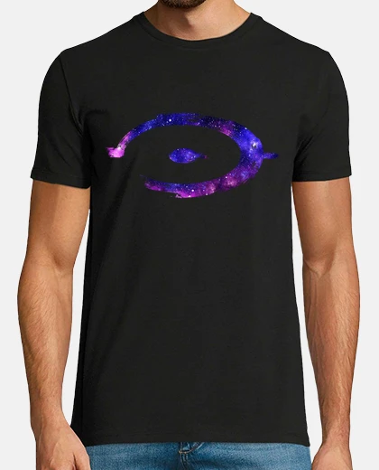 Tee-shirt espace violet halo