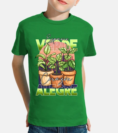 Ropa Espacio Verde Corazón Alegre Huerto