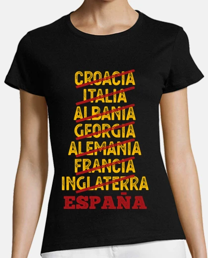 Playera ESPAÑA CAMPEONA EUROCOPA 2024