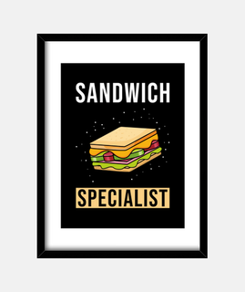 especialista en sándwiches