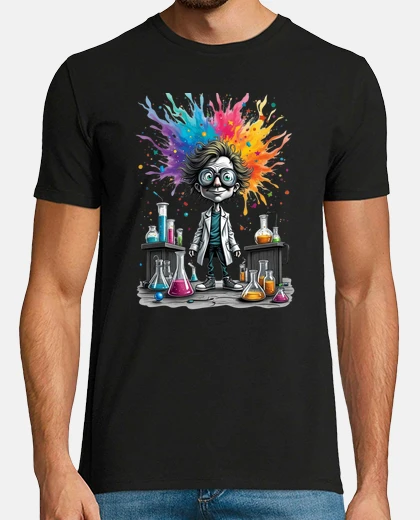 T-shirt esperimento scientifico